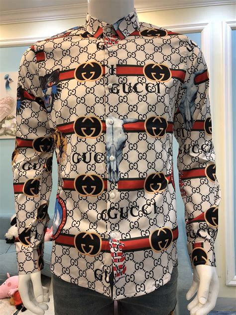 designer Gucci shirts for men